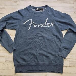 Fender Guitars Graphic Logo Crewneck Sweatshirt Adult MED